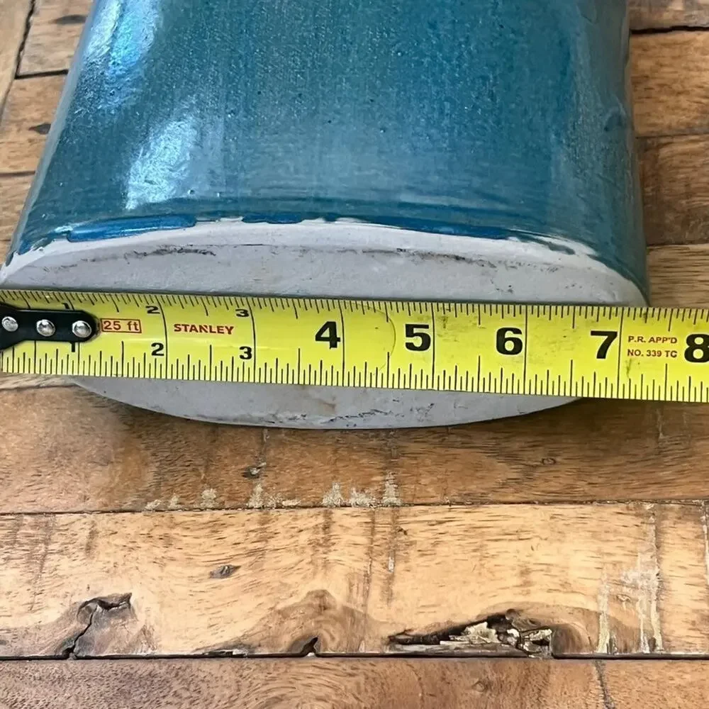 Studio Art Pottery Ceramic Vase 10.5